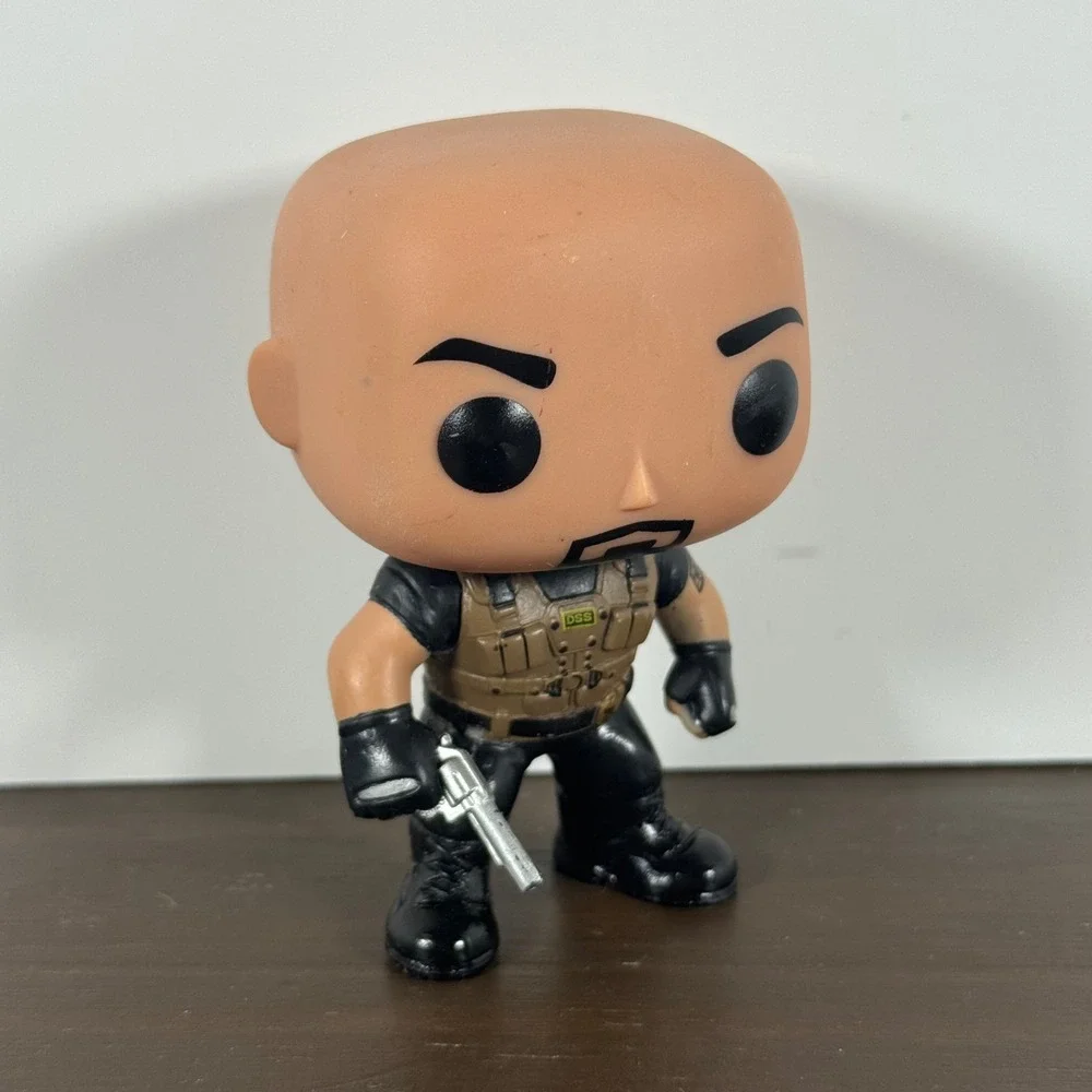 Funko Pop Movies Fast‎ & Furious Luke Hobbs 277 Vinyl Figure Loose OOB The Rock